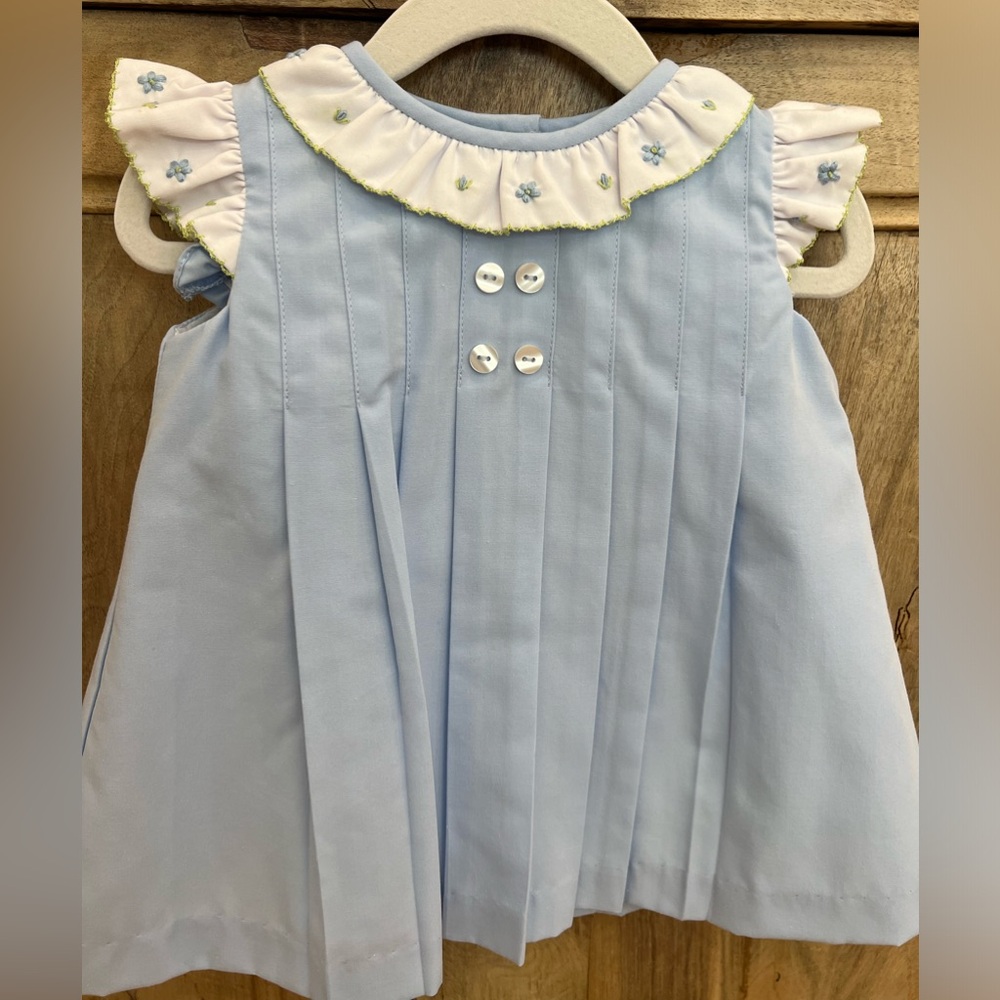 Proper Peony Blue Dress with Bloomer! New with tags!
